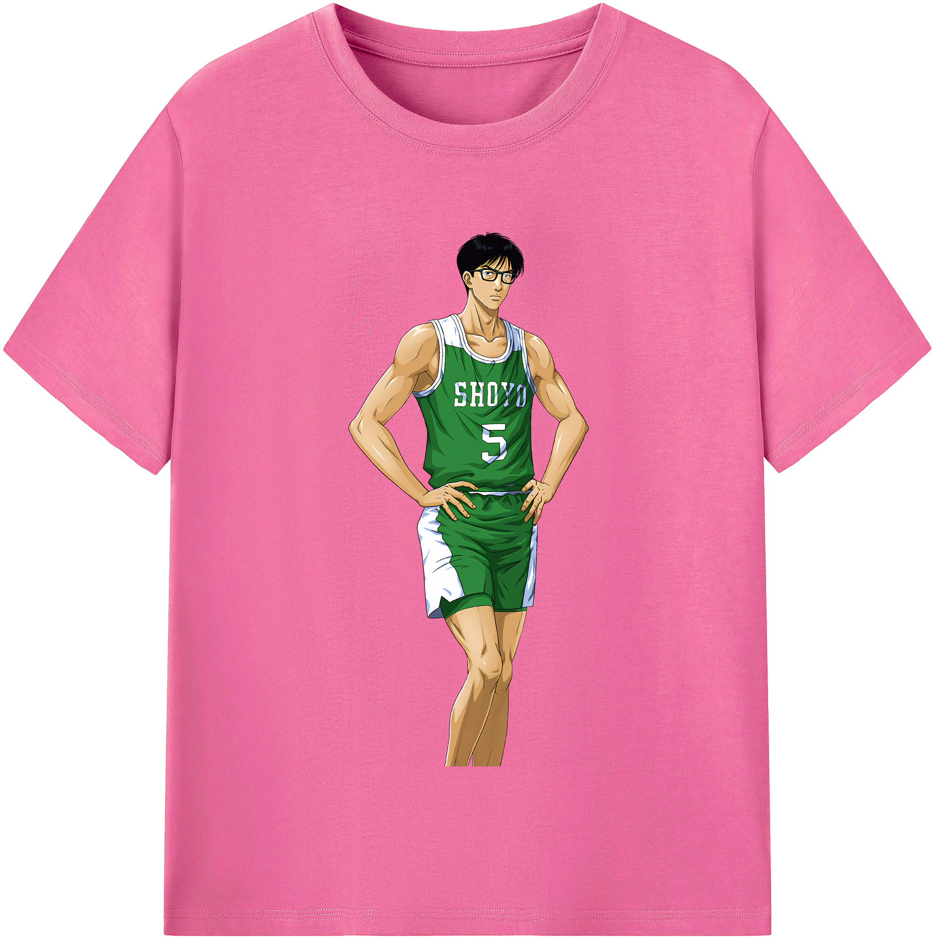 （画像用） SLAM DUNK／スラムダンク レディースカジュアルプリントTシャツ（綿100％）